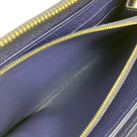 Louis Vuitton ルイヴィトン ラウンドファスナー長財布 モノグラムアンプラント ジッピーウォレット M41857 デニムアンクル(ブルー) 瑞穂店