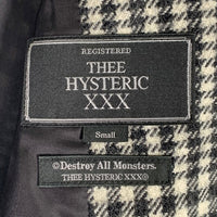 THEE HYSTERIC XXX ジィヒステリックトリプルエックス Destroy All Monsters ウール ダブル チェスターコート グレー Size S 福生店