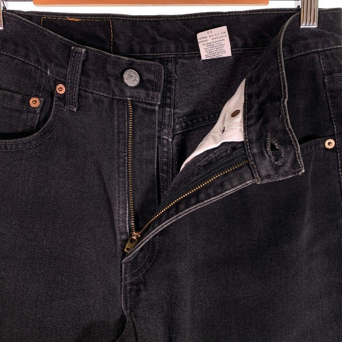 Levi's リーバイス 550 ブラックデニム テーパードパンツ 先染め ブラック カナダ製 Size 31 福生店