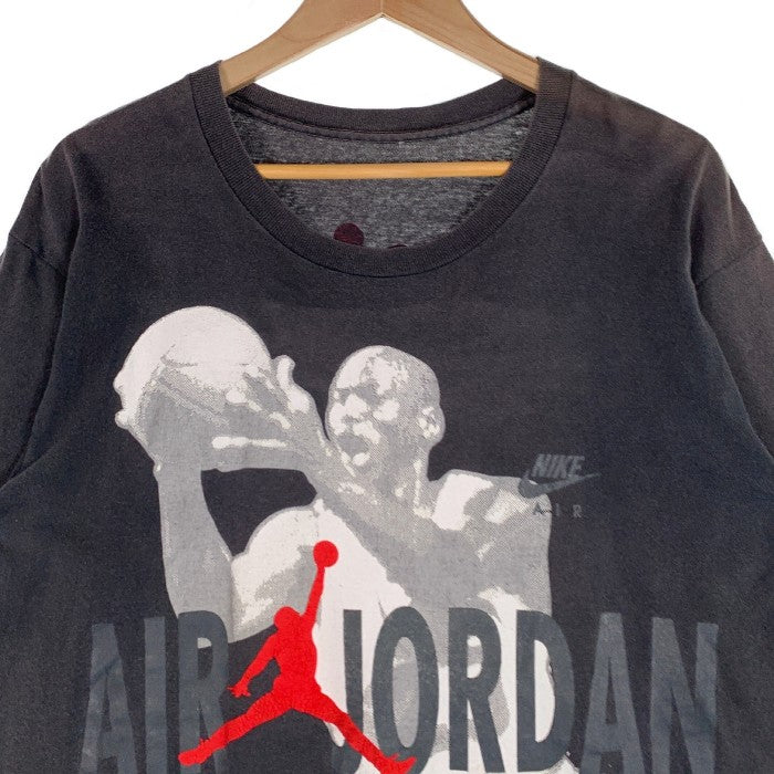 90's NIKE ナイキ  AIR JORDAN エアジョーダン SPACE JAM スペーシジャム プリント Tシャツ バックスバニー 袖シングル 裾シングル ブラック Size L~XL 相当 福生店