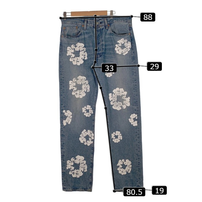 DENIM TEARS デニムティアーズ LEVI'S リーバイス 501 DT Wreath Jean