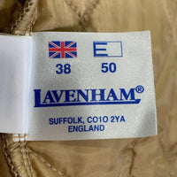 LAVENHAM ラベンハム ウール キルティングジャケット 中綿 フード脱着式 ベージュ Size 38 福生店