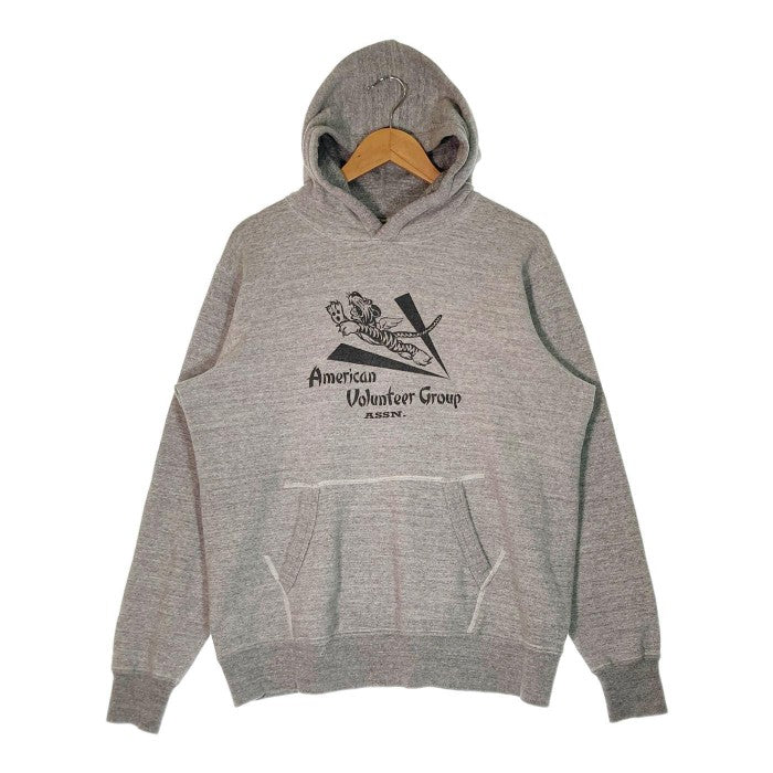 BUZZ RICKSON'S バズリクソンズ BR68122 SWEAT PARKA AMERICAN VOLUNTEER GROUP パーカー グレー sizeXL 瑞穂店