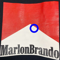 Cloney クロニー Marlon Brando マーロンブランド ラバープリント プルオーバースウェットパーカー ブラック Size L 福生店