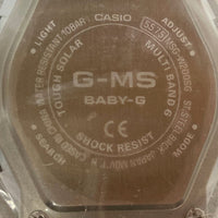 CASIO カシオ 腕時計 BABY-G G-MS 電波ソーラー MSG-W200SG シルバー 瑞穂店