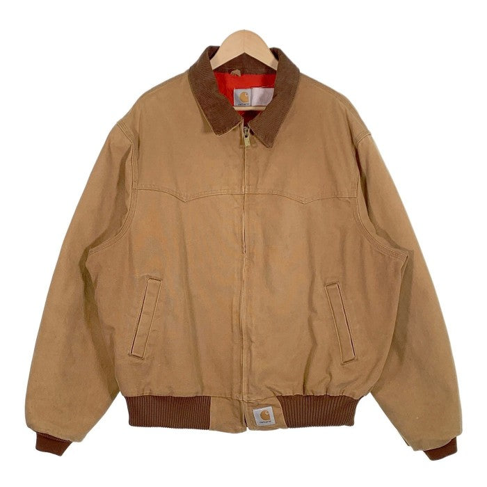 Carhartt カーハート Santa Fe Jacket サンタフェジャケット ダック地 ブラウン Size L-XL 相当 福生店