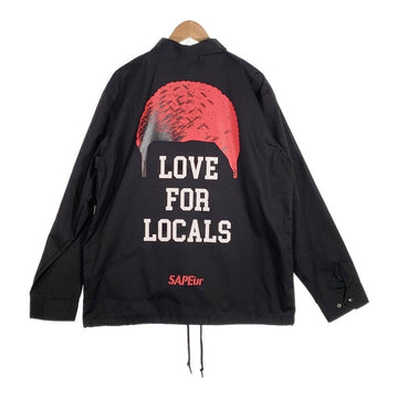 SAPEur サプール LOCALS JKT コーチジャケット ブラック A0022-318 Size XL 福生店