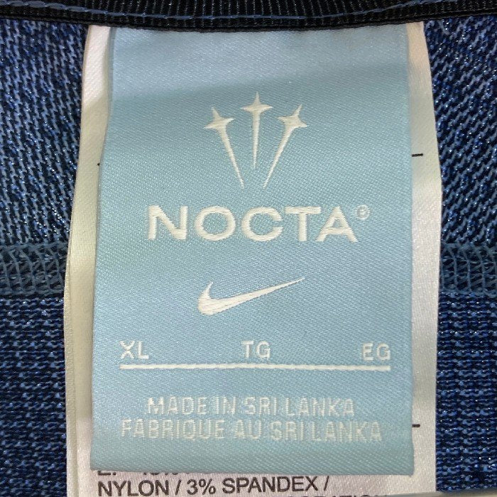 NIKE ナイキ x DRAKE NOCTA KNIT LONG SLEEVE ドレイク ノクタ ニットロングスリーブ  ブルー  sizeXL 瑞穂店