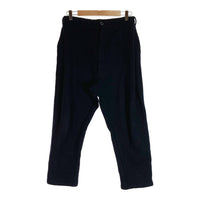 OUTIL ウティ PANTALON ESCOUT ウールカシミア テーパードパンツ ネイビー size1 瑞穂店