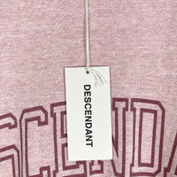 DESCENDANT ディセンダント リンガー クルーネック Tシャツ バーガンディ sizeL 瑞穂店