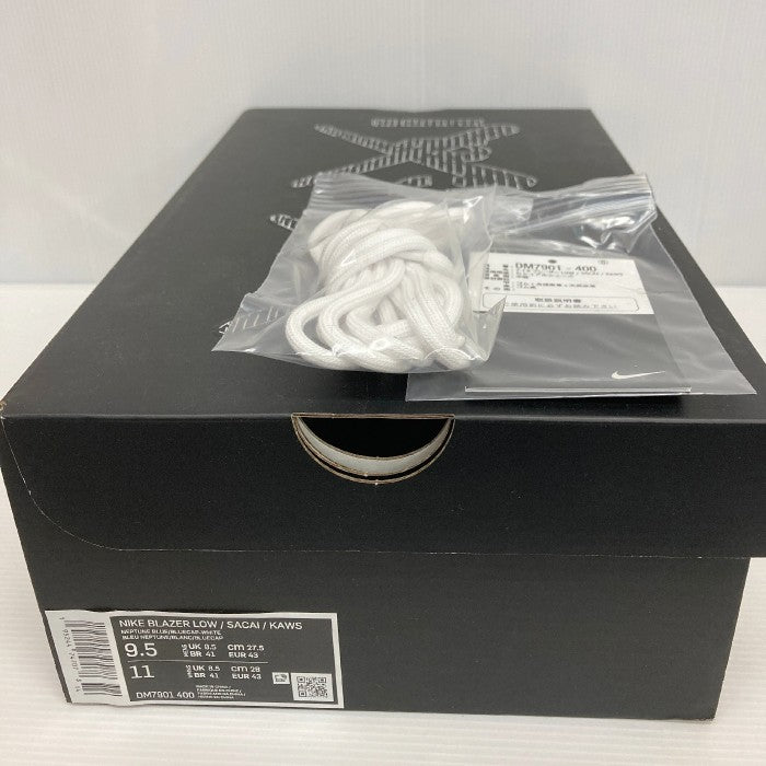 NIKE×KAWS×sacai ナイキ×カウズ×サカイ BLAZER LOW ブレーザーロー スニーカー DM7901-400 ネプチューンブルー size27.5cm 瑞穂店