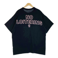 Travis Scott - NO LOITERING T-SHIRT トラヴィス スコット Tシャツ 黒 sizeXL瑞穂店