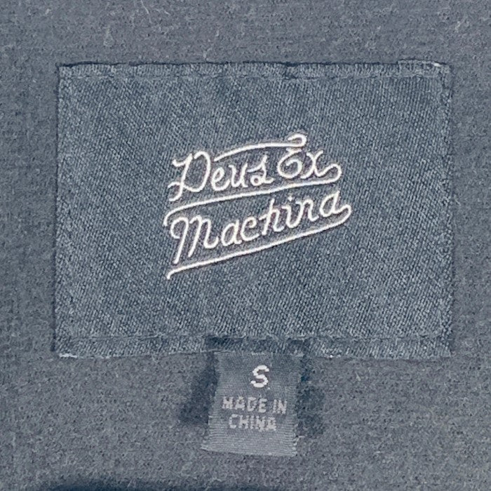 DEUS EX MACHINA デウスエクスマキナ プリント ナイロンコーチジャケット ブラック Size S 福生店