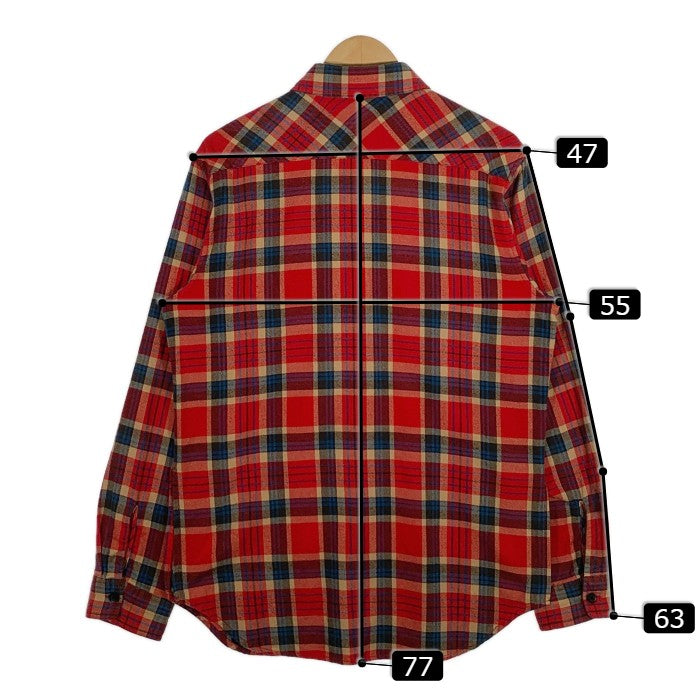 FOG FEAR OF GOD フォグ フィアオブゴッド Collection One Flannel Shirt フランネルシャツ レッド Size S 福生店