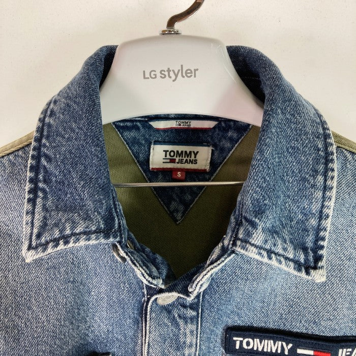 Tommy Jeans トミージーンズ 切替デニムジャケット インディゴ