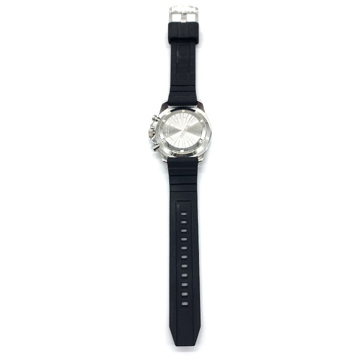 SEIKO セイコー クロノグラフ クォーツ腕時計 ラバーベルト SS 8T67-00H0 福生店