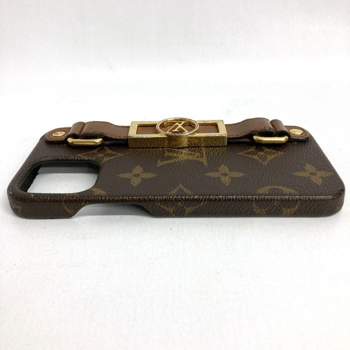 LOUISVUITTON ルイヴィトン iPhone12 12Pro ケース iPhoneケース モノグラム バンパー ドーフィーヌ スマホケース M69782 ブラウン 瑞穂店