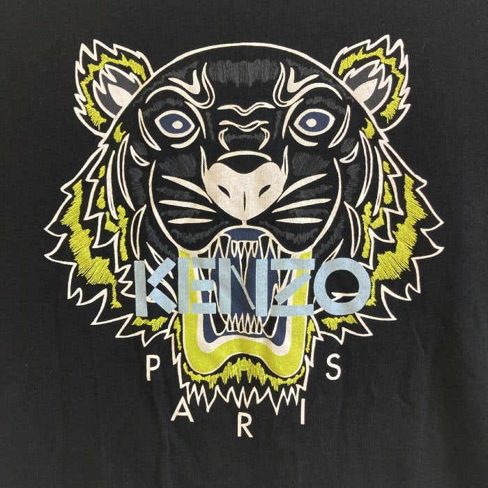 KENZO ケンゾー F755TS0504YC タイガー ビックロゴ Tシャツ ブラック sizeM 瑞穂店