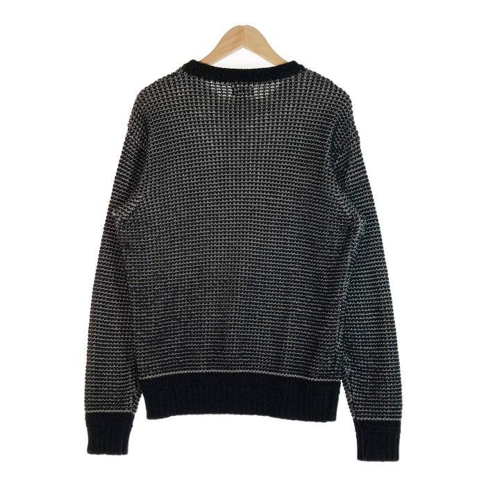 The Flat Head フラッドヘッド COTTON KNIT CREW NECK コットンニットクルーネック セーター ブラック sizeXL 瑞穂店