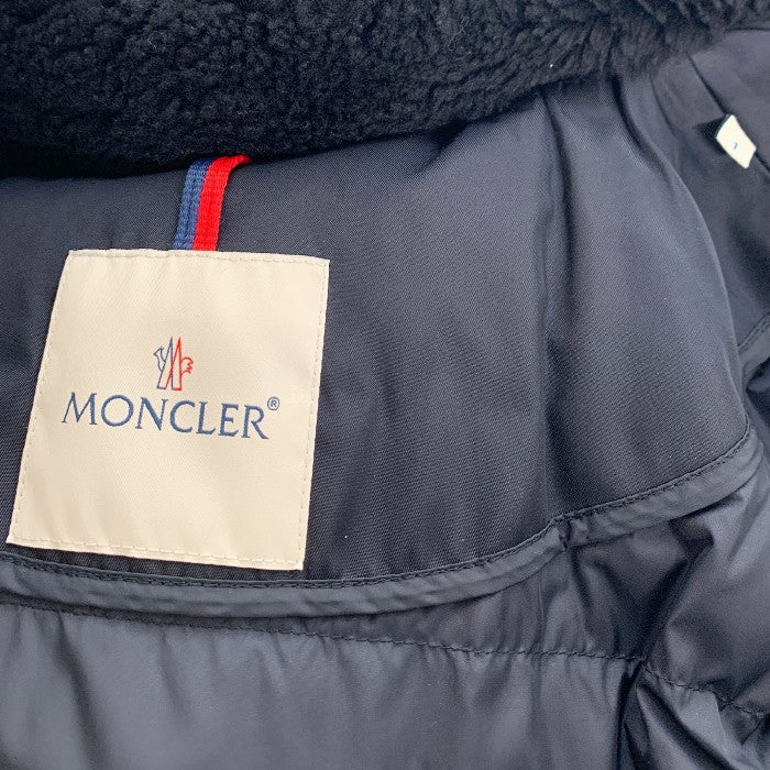 MONCLER モンクレール CONNOR JACKET コナージャケット ダウン ボア クレイググリーン ネイビー 17年 Size 1 福生店