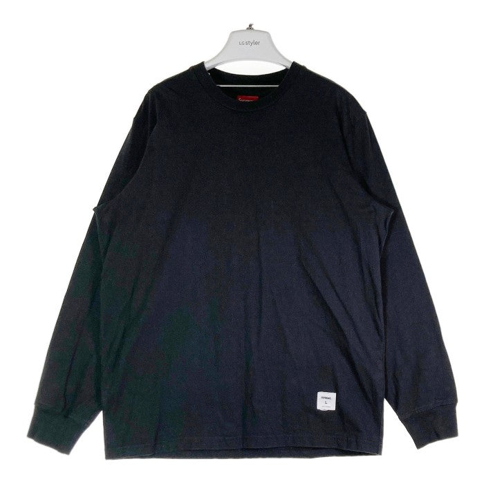 SUPREME シュプリーム 19AW Trademark L/S ロンT ブラック sizeL 瑞穂店