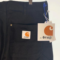 Carhartt WIP カーハート 23SS AWAKE NY アウェイク DOUBLE KNEE PANT ダブルニーパンツ ブラック Size S 福生店