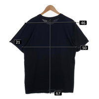 ami alexander mattiussi アミ アレクサンドル マテュッシ AMI DE COEUR T-SHIRT ワンポイント刺繡 Tシャツ ブラック Size XL 福生店