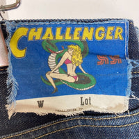 CHALLENGER チャレンジャー CLG-PT013-017 13年製 ANKLE LENGTH NARROW DENIM PANTS アンクルカット スキニー スリム デニム インディゴ sizeM 瑞穂店