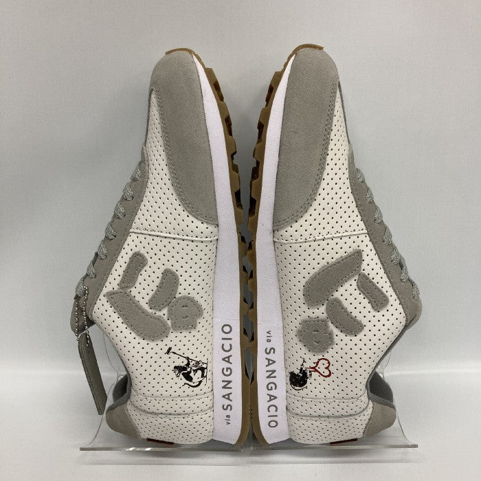 VIA SANGACIO × BRANDALISED サンガチオ×ブランダライズド  バンクシー グラフィティ インスパイア にゅ～ず グレー size27.5cm 瑞穂店
