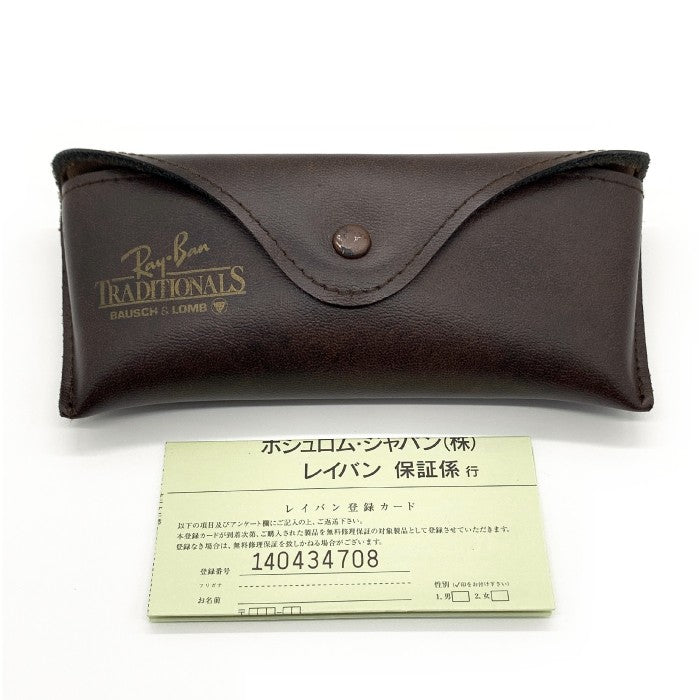 Ray-Ban レイバン Premier E W0866 サングラス トラディショナル B&L ボシュロム ブラック 福生店