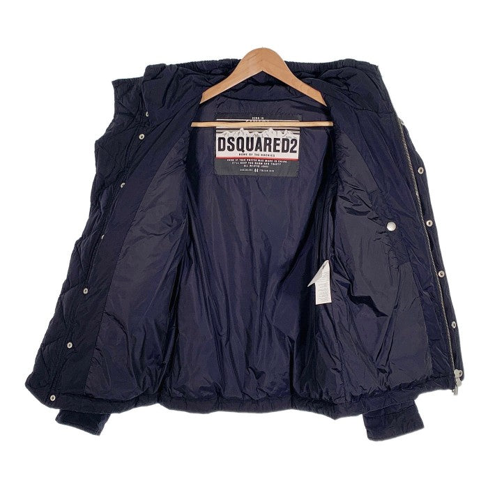 DSQUARED2 ディースクエアード 15AW ダウンジャケット フード ブラック S71AM0649 S44486 Size 44 福生店