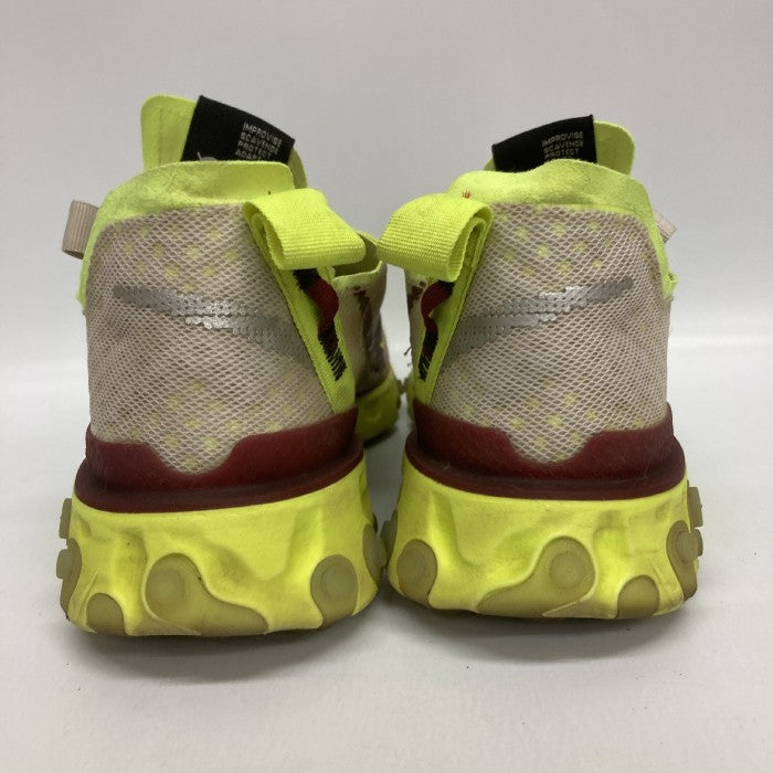 NIKE ナイキ CT2692-002 REACT ISPA リアクト 蛍光イエロー size27.5cm 瑞穂店