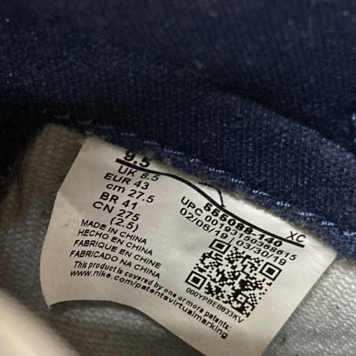 NIKE ナイキ AIR JORDAN 1 RETRO HIGH OG OBSIDIAN  エアジョーダン1 レトロ ハイ スニーカー 555088-140 オブシディアンブルー size27.5cm 瑞穂店