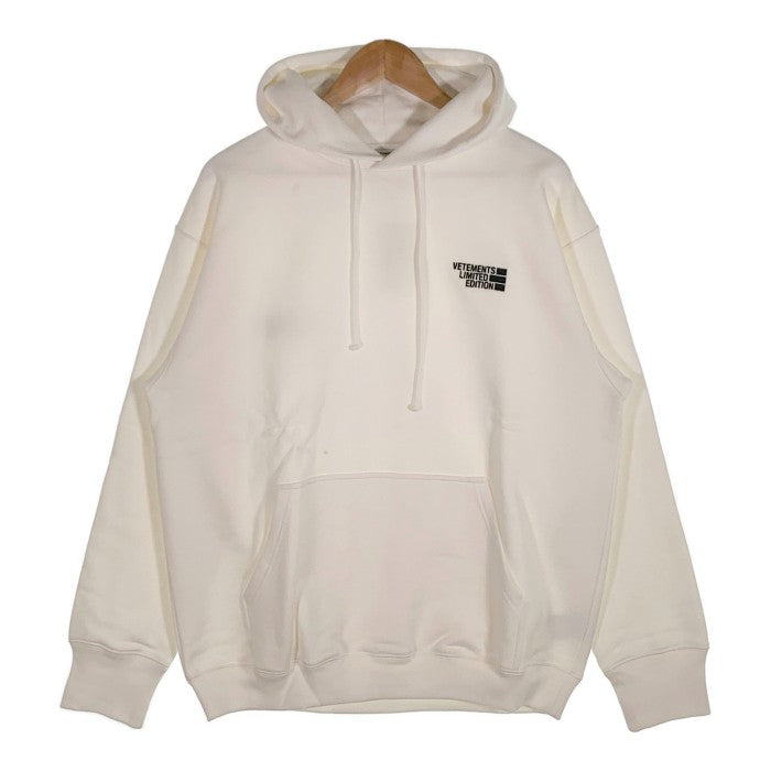 VETEMENTS ヴェトモン HOODYS プルオーバースウェットパーカー ロゴ  