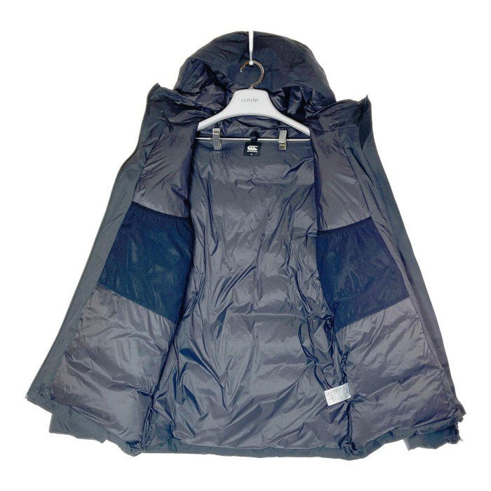 canterbbury カンタベリー WATER PROOF DOWN HOODY ウォータープルーフ ダウンフーディ ブラック RP77538 SizeXL 瑞穂店