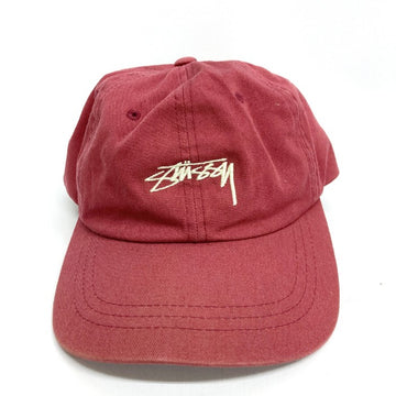 STUSSY ステューシー キャップ 帽子 レッド 瑞穂店