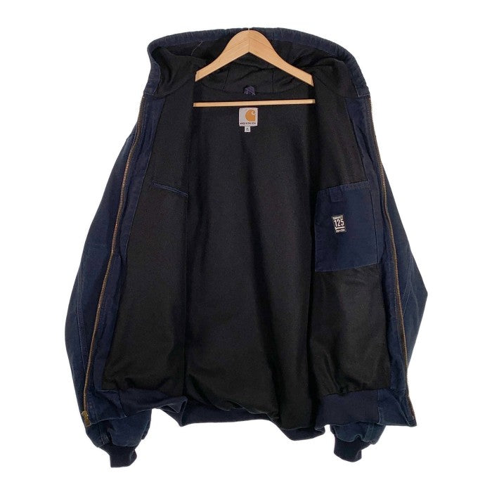 Carhartt カーハート Active Jacket アクティブジャケット ダック地 125周年 USA製 ダークネイビー J131 DNY Size XL TALL 福生店