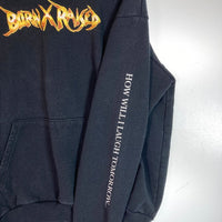 BORN X RAISED ボーンアンドレイズド プリント パーカー ブラック sizeXL 瑞穂店