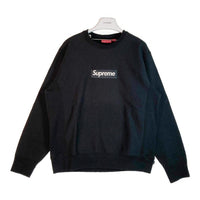 SUPREME シュプリーム 18AW Box Logo Crewneck ボックスロゴ クルーネック スウェットトレーナー ブラック sizeM 瑞穂店