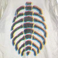 ALCHEMIST アルケミスト ダメージ加工 バックボーン プリントTシャツ 20AW AL-A20-0000-002 ホワイト sizeXL 瑞穂店