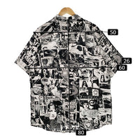 SUPREME シュプリーム 18SS Vibrations Rayon Shirt バイブレーション レーヨンシャツ 総柄 ホワイト Size XL 福生店