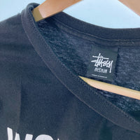 STUSSY ステューシー メキシコ製 made in MEXICO WORLD WIDE ブラック sizeM 瑞穂店