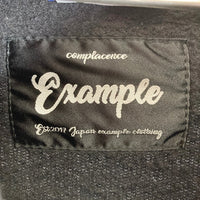 EXAMPLE×Champion エグザンプル×チャンピオン BLESS刺繍 パーカー ブラック sizeXL 瑞穂店