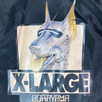 X-LARGE エクストララージ コーチジャケット 01184503 SORAYAMA ブラック sizeS 瑞穂店