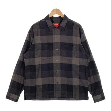 SUPREME シュプリーム 21AW Plaid Flannel Shirt チェック フランネルシャツ ブラック Size M 福生店