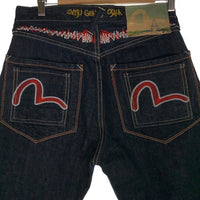 EVISU PARIS エヴィス パリ デニムパンツ ジーンズ 刺繡 インディゴ Size 30 福生店