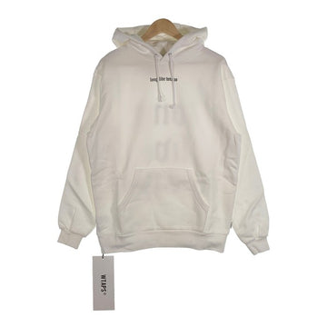 WTAPS ダブルタップス 21AW LLW プルオーバースウェットパーカー ホワイト 212ATDT-HP01S Size M (02) 福生店