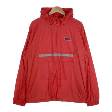 STUSSY ステューシー Contrast Ripstop Anorak コントラストリップストップ アノラック ナイロンジャケット リフレクター レッド Size L 福生店