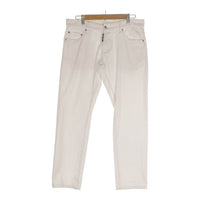 DSQUARED2 ディースクエアード SLIM JEAN スリムジーンズ ローライズ ホワイト S74LA0884 S39781 Size 46 福生店