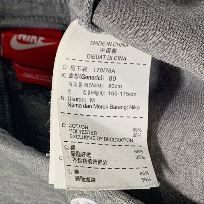 NIKE ナイキ TECH FLEECE テックフリースパンツ グレー Size M 福生店